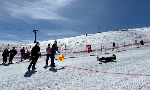 Erciyes'te Geleneksel Kızak Türkiye Şampiyonası