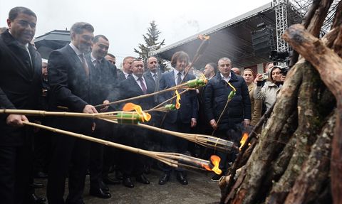 Gürcistan'da Nevruz Bayramı Coşkuyla Kutlandı