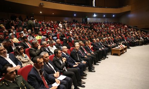 Kahramanmaraş'ta Devlet Övünç Madalyası ve Beratı Töreni Duzenlendi