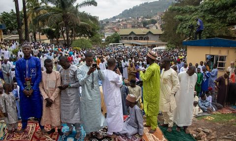 Kamerun'da Ramazan Bayramı Coşkusu