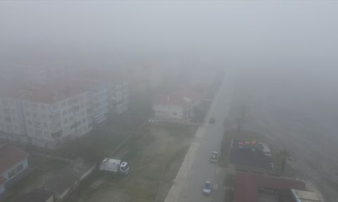 Kastamonu'da Sis Etkisi