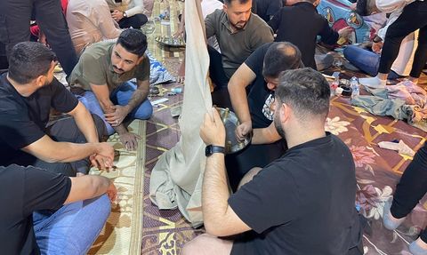 Kerkük'te Geleneksel Sini Zarf Oyunu