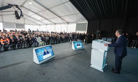 Kınalı-Malkara Otoyolu'nun Temeli Atıldı