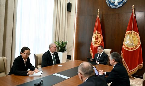 Kırgızistan Cumhurbaşkanı Caparov'dan Türkiye'nin Büyükelçisine Teşekkür