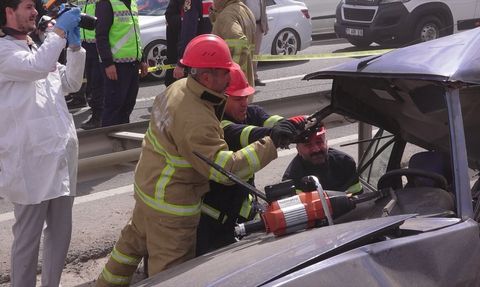 Kırıkkale'de Trafik Kazası: 1 Ölü, 6 Yaralı