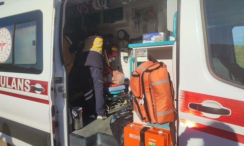 Konya'da Motosiklet Eylemi: Su Kanalına Düşen Kişi Yaralandı