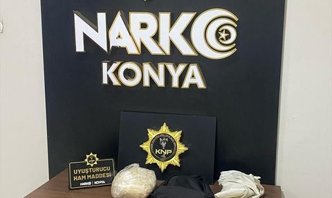 Konya'da Uyuşturucu Operasyonu: 3 Şüpheli Yakalandı