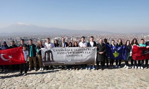 Kosova Maarif Okulları'ndan Cumhurbaşkanına Mektup