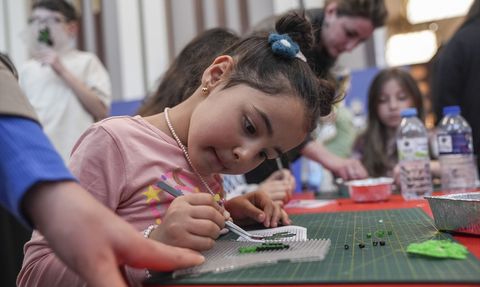 Külliye'de Ramazan Etkinliklerinde Çocuklar Spor Yapıyor