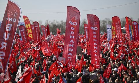 Maltepe'de Ekrem İmamoğlu İçin Büyük Miting