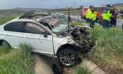 Menemen'de Feci Trafik Kazası: 1 Ölü, 5 Yaralı