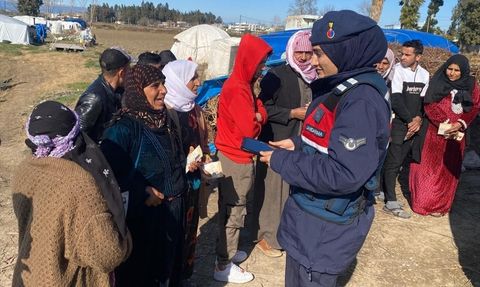 Mersin'de Düzensiz Göçmen Operasyonu