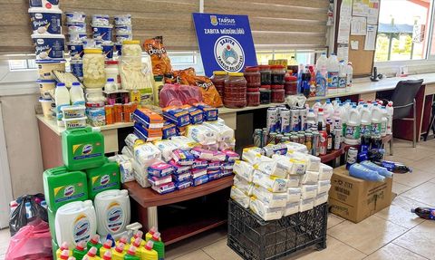 Mersin Tarsus'ta Tarihi Geçmiş Ürünlere El Konuldu