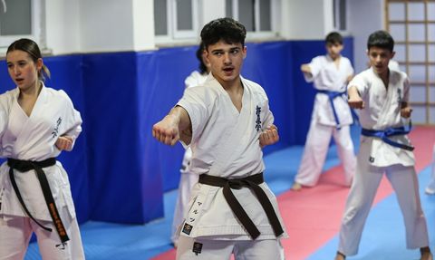 Mert Tayfun, Karate'de Balkan Şampiyonu ve Hedef Avrupa
