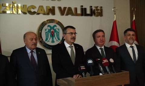 Milli Eğitim Bakanı Tekin Erzincan'da Eğitim Altyapısını İnceliyor