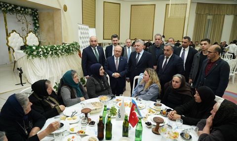 MÜSİAD Azerbaycan'dan Şabran'da İftar Programı