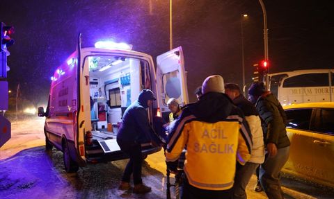 Nevşehir'de Tur Otobüsü Kazası: 1 Yaralı