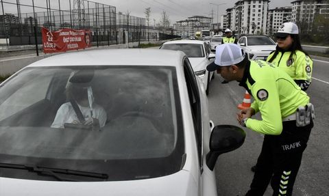 Ordu'da Dronlu Trafik Denetimi Bayram Öncesi Uygulandı