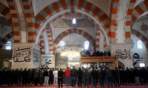 Ramazanın İlk Cuma Namazı Trakya'daki Camilerde Kılındı