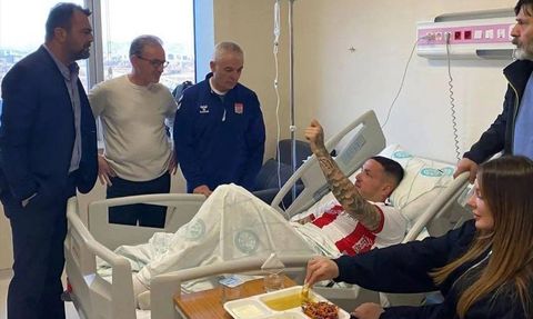 Rey Manaj'ı Ziyaret Eden Çalımbay, Sağlık Durumunu Öğrendi