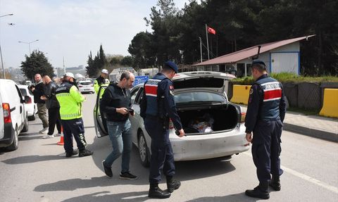 Samsun'da Bayram Öncesi Yoğun Trafik Denetimleri
