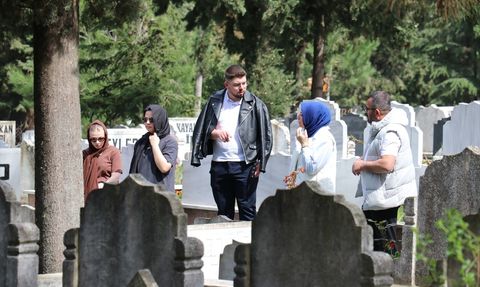 Samsun'da Ramazan Bayramı Mezarlık Ziyaretleri