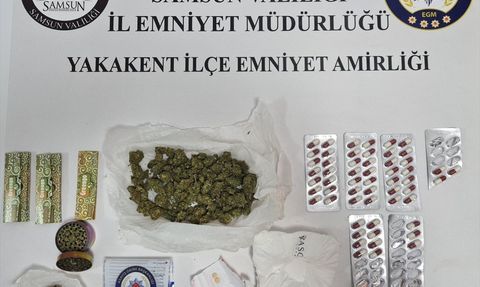 Samsun'da Uyuşturucu Operasyonu: 5 Gözaltı