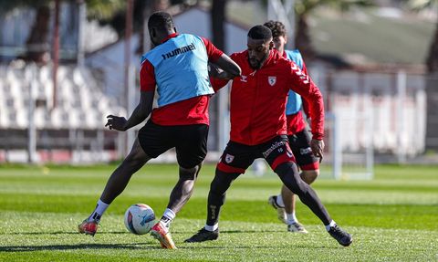 Samsunspor Adana Demirspor Maçı Hazırlıklarına Devam Ediyor