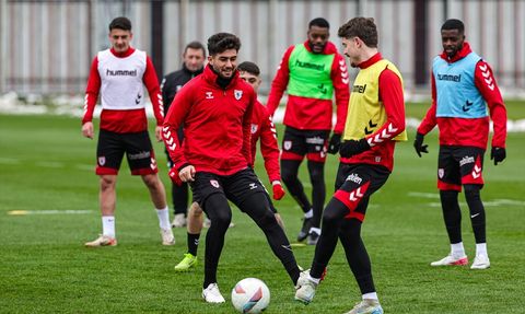 Samsunspor Adana Demirspor Maçına Hazırlanıyor