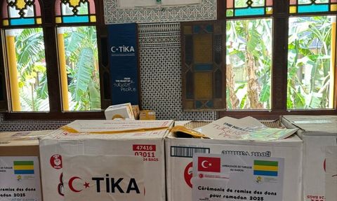 TİKA, Gabon'daki İhtiyaç Sahibi Ailelere Gıda Desteği Sağladı