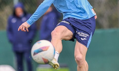 Trabzonspor, Göztepe Maçına Hazırlıklarını Sürdürüyor