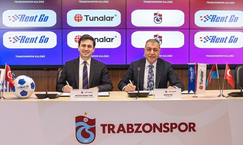 Trabzonspor, Rent Go ile Sponsorluk Anlaşmasını Uzattı