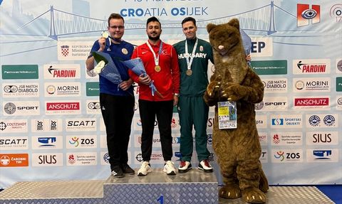 Tunahan Tatoğlu, Avrupa Gençler Havalı Silahlar Şampiyonu