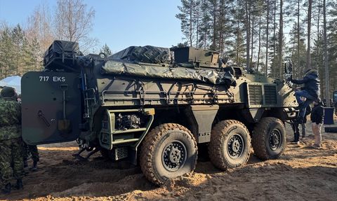 Türk Zırhlı Araçları Estonya'ya Güç Katıyor