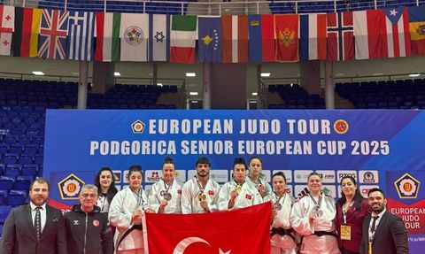Türkiye, Büyükler Avrupa Judo Kupası'nda Birinci Oldu