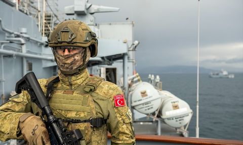 Türkiye NATO Amfibi Görev Kuvveti Komutasında