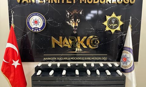 Van'da 8 Kilo 700 Gram Sentetik Uyuşturucu Yakalandı