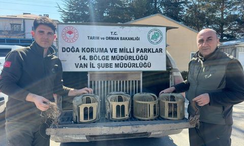 Van'da Kaçak Keklik Avına Ağır Ceza