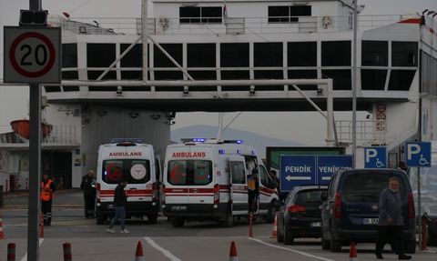 Yalova İskelesi'nde Feribot Kazası