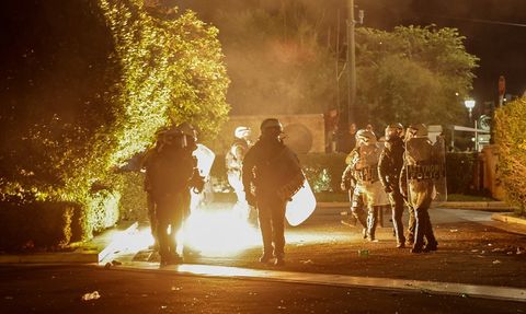 Yunanistan'da Tren Kazası İçin Protesto Gösterisi