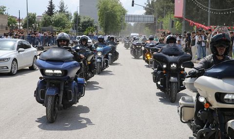 Adıyaman'da Motofest Bulvar Korteji ile Coşku Doruğa Ulaştı