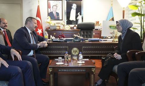 AK Parti Genel Başkan Yardımcısı Uygur TŞOF'u Ziyaret Etti