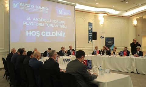 Anadolu Odaları Platformu Toplantısı Kayseri'de Gerçekleşti