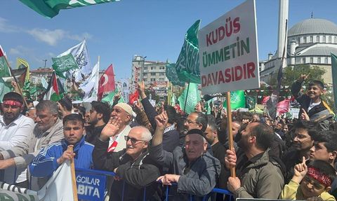 Bağcılar'da Mevlid-i Nebi Etkinliği ve Gazze'ye Destek