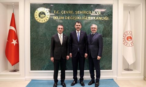 Bakan Kurum, Fenerbahçe Başkanı Ali Koç ile Görüştü