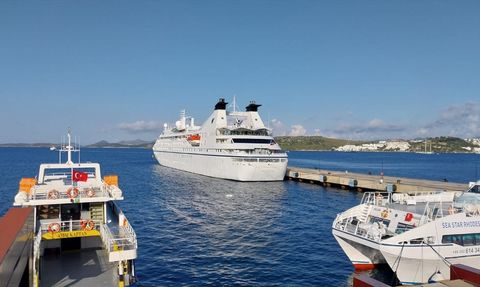 Bodrum'a Star Legend Kruvaziyeriyle Gelen 241 Yolcu