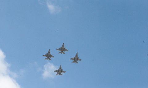 Bolu'da Şehitler Haftası için Saygı Uçuşu Gerçekleştirildi