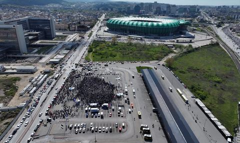 Bursaspor'da Şampiyonluk Sevinci