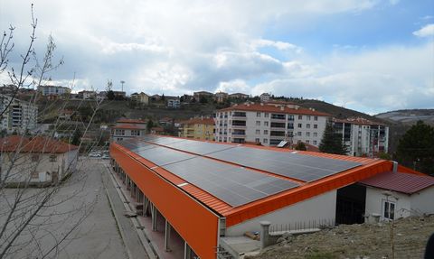 Çankırı'da Güneş Enerji Santrali ile Tasarruf
