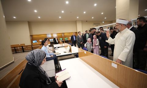 Diyanet İşleri Başkanı Erbaş'tan Çanakkale'de İlim Hikmet ve Sanat Merkezi Açılışı